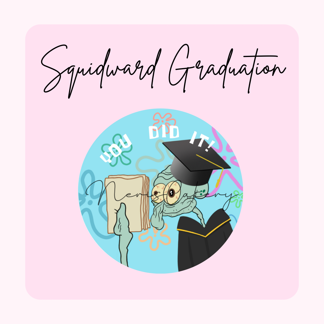 Squidward Graduation